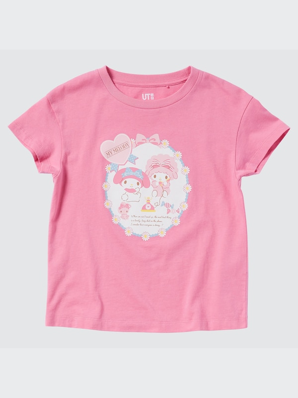 GIRLS UT Sanrio Characters Lengan Pendek