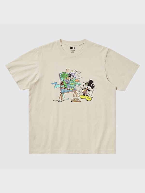 ミッキー & フレンズ アート バイ スティーブン・ハリントン UT グラフィックTシャツ（半袖・レギュラーフィット）