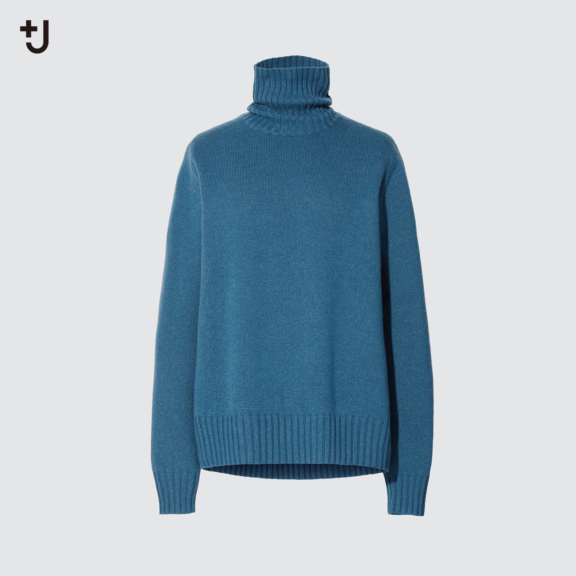 HIGHNECK CASHMERE KNIT ハイネックミドルゲージセーター-