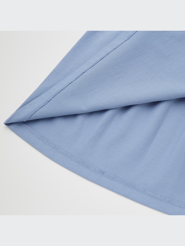 Smooth Cotton Tiered Mini Dress