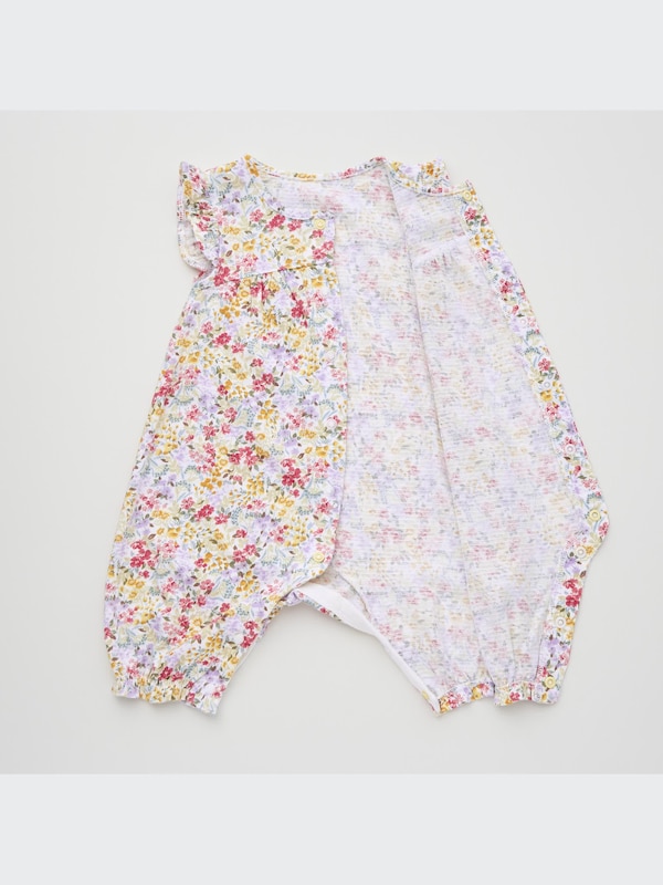 フリルショートオール（ノースリーブ・前開き）