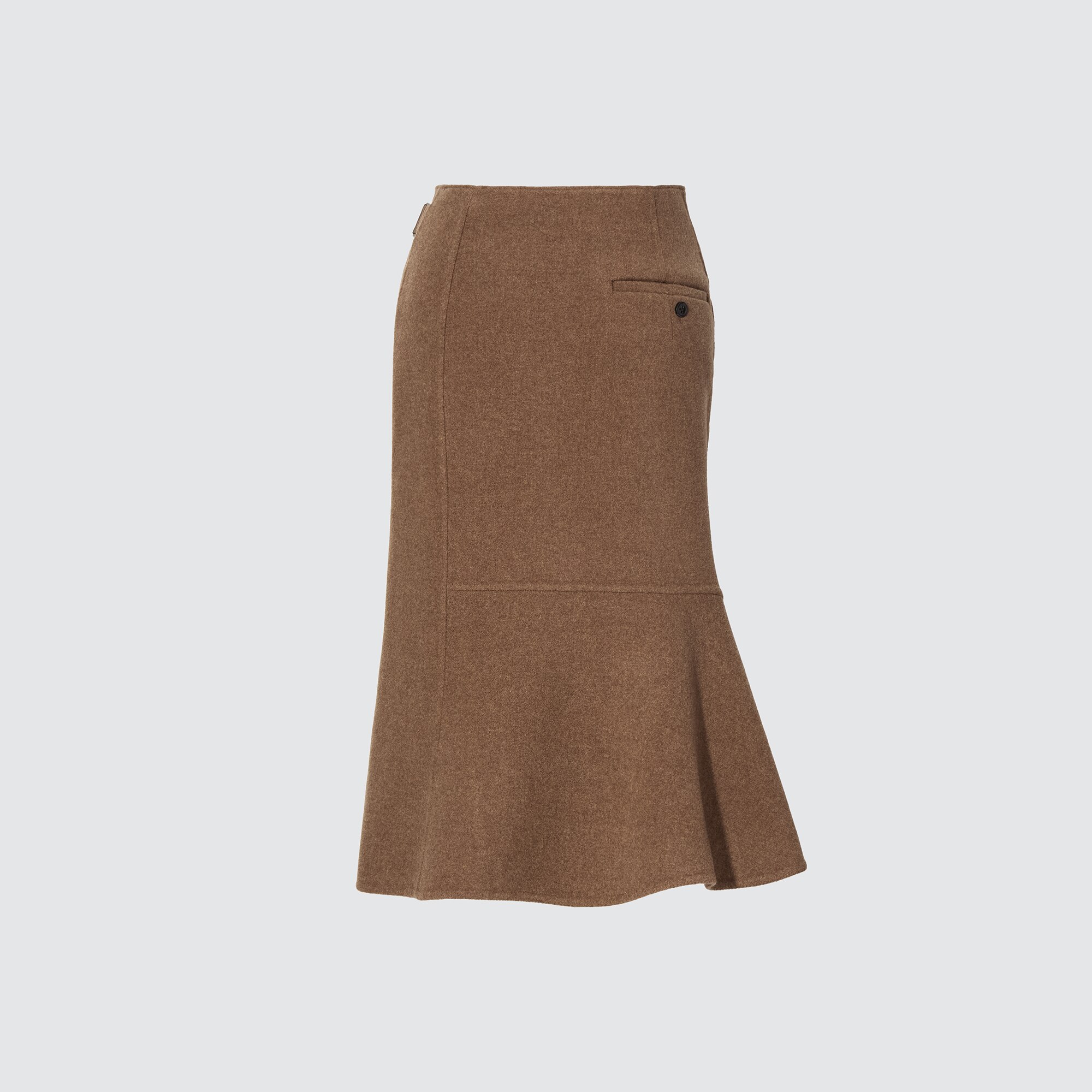 Váy chữ A UNIQLO Nhật chính hãng NỮ Chân váy midi lụa satin dáng xoè dài  Satin Narrow Flare Skirt  HolCim  Kênh Xây Dựng Và Nội Thất
