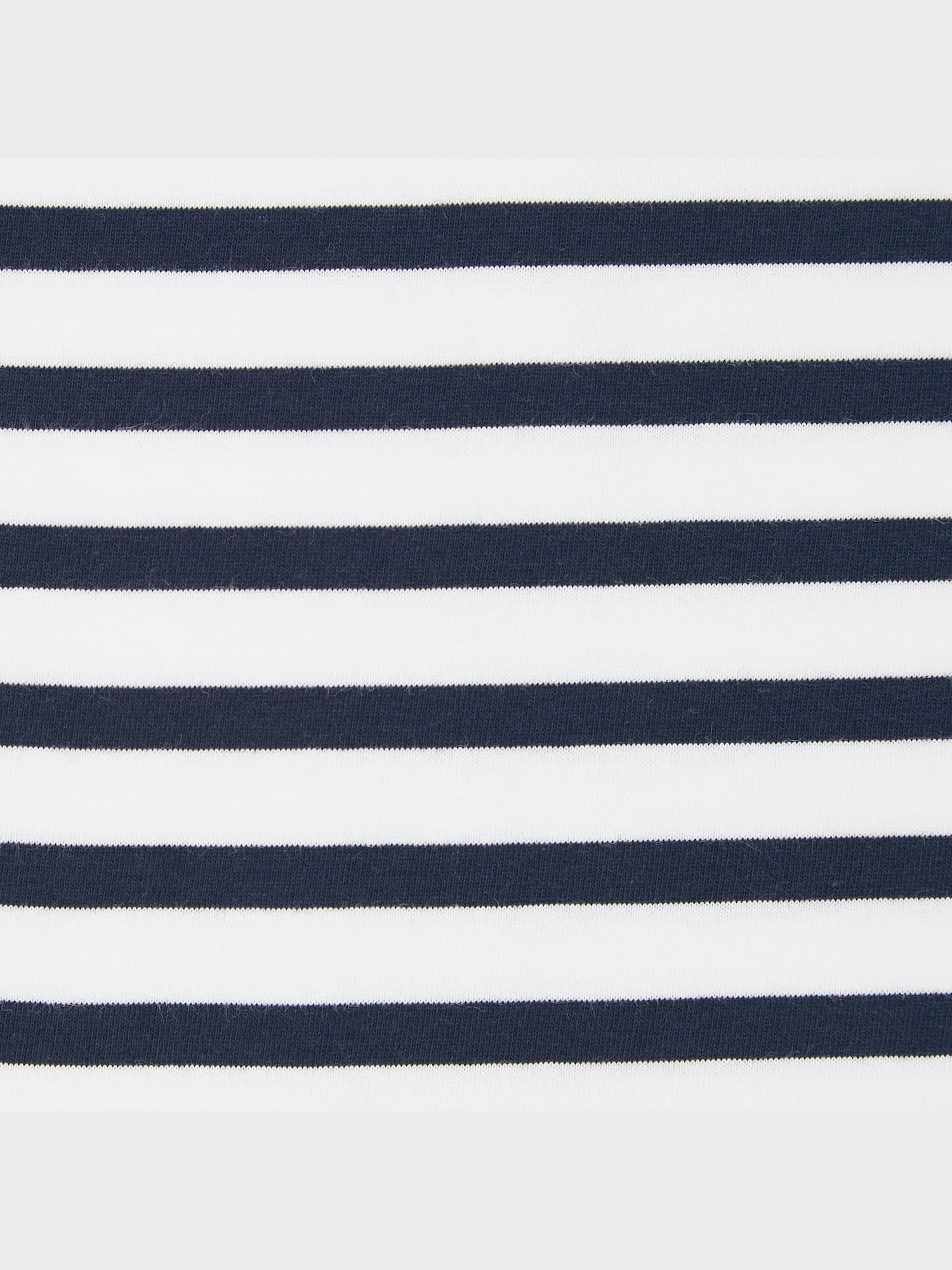 アルバージュ　新品未使用 ユニクロ公式 | エアリズムコットンクルーネックT（ボーダー・長袖）