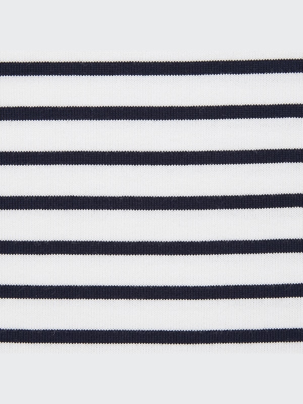 GIRLS ボーダーチュニックTシャツ（長袖）