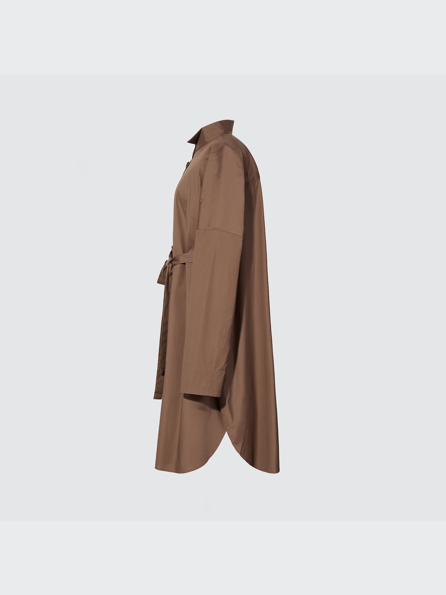 UNIQLO＋J ドルマンスリーブシャツワンピース 黒 S - メルカリ