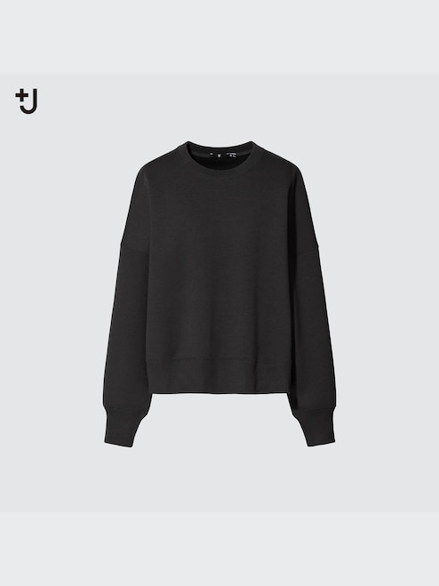 WOMEN'S DRY CROPPED LONG SLEEVE SWEATSHIRT UNIQLO PH