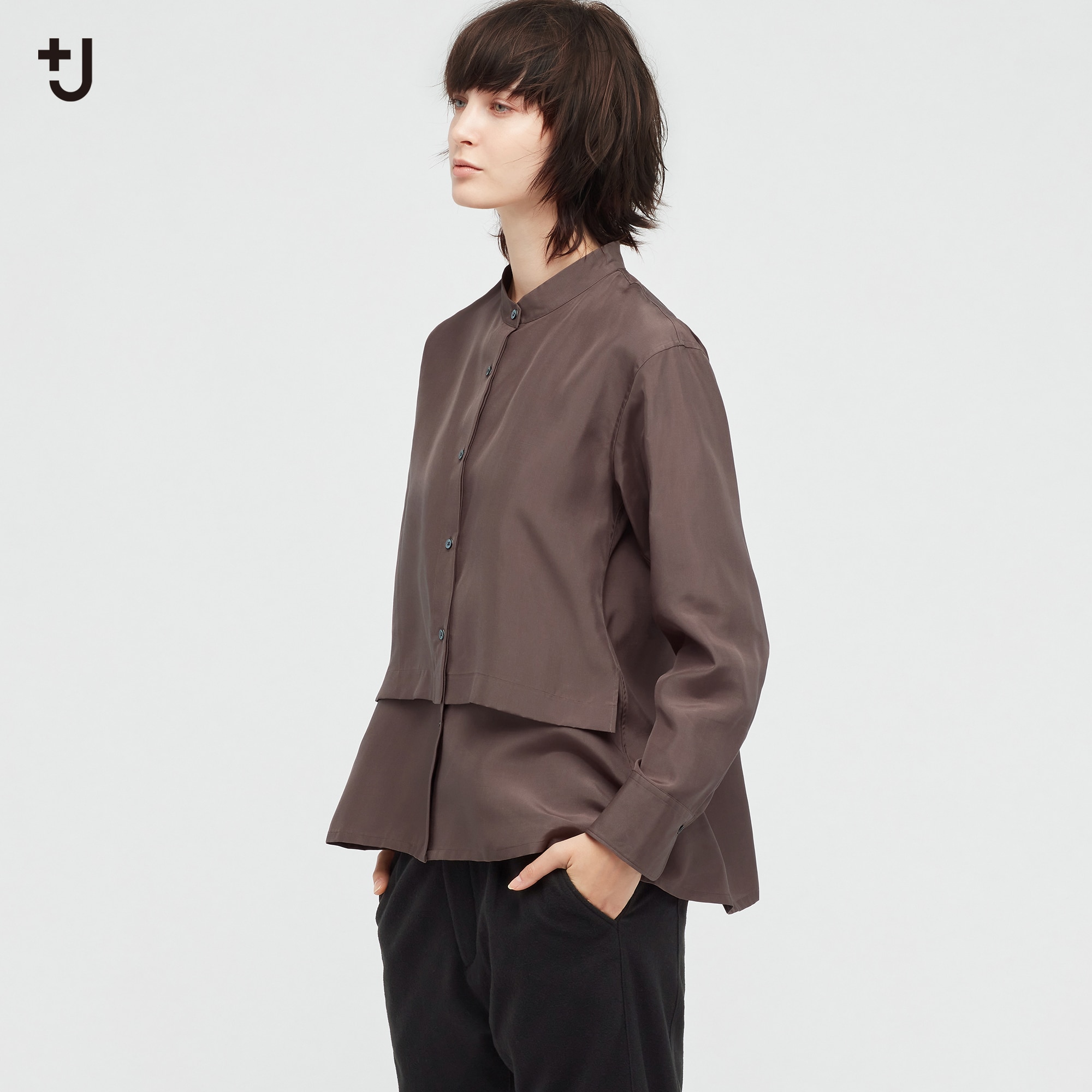 送料無料・名入れ彫刻 JIL SANDER シルクシャツ | www.tegdarco.com