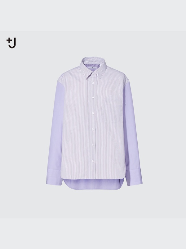 +J Supima Cotton Striped Long Sleeve Shirt