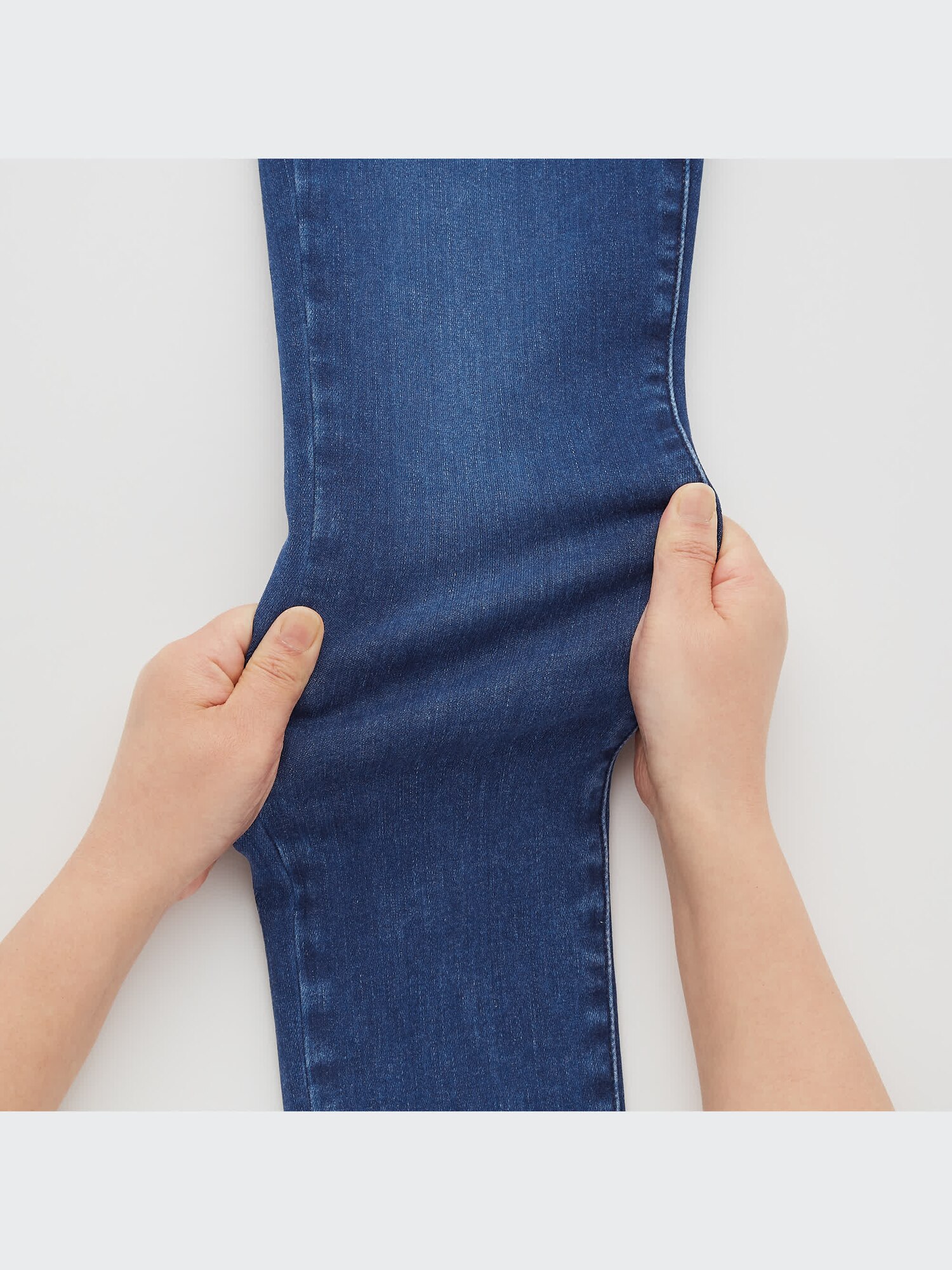 【２枚】ユニクロ　ウルトラストレッチ　スキニーハイライズジーンズ　丈長め　25 UNIQLO(ユニクロ)の「ウルトラストレッチスキニーハイライズジーンズ