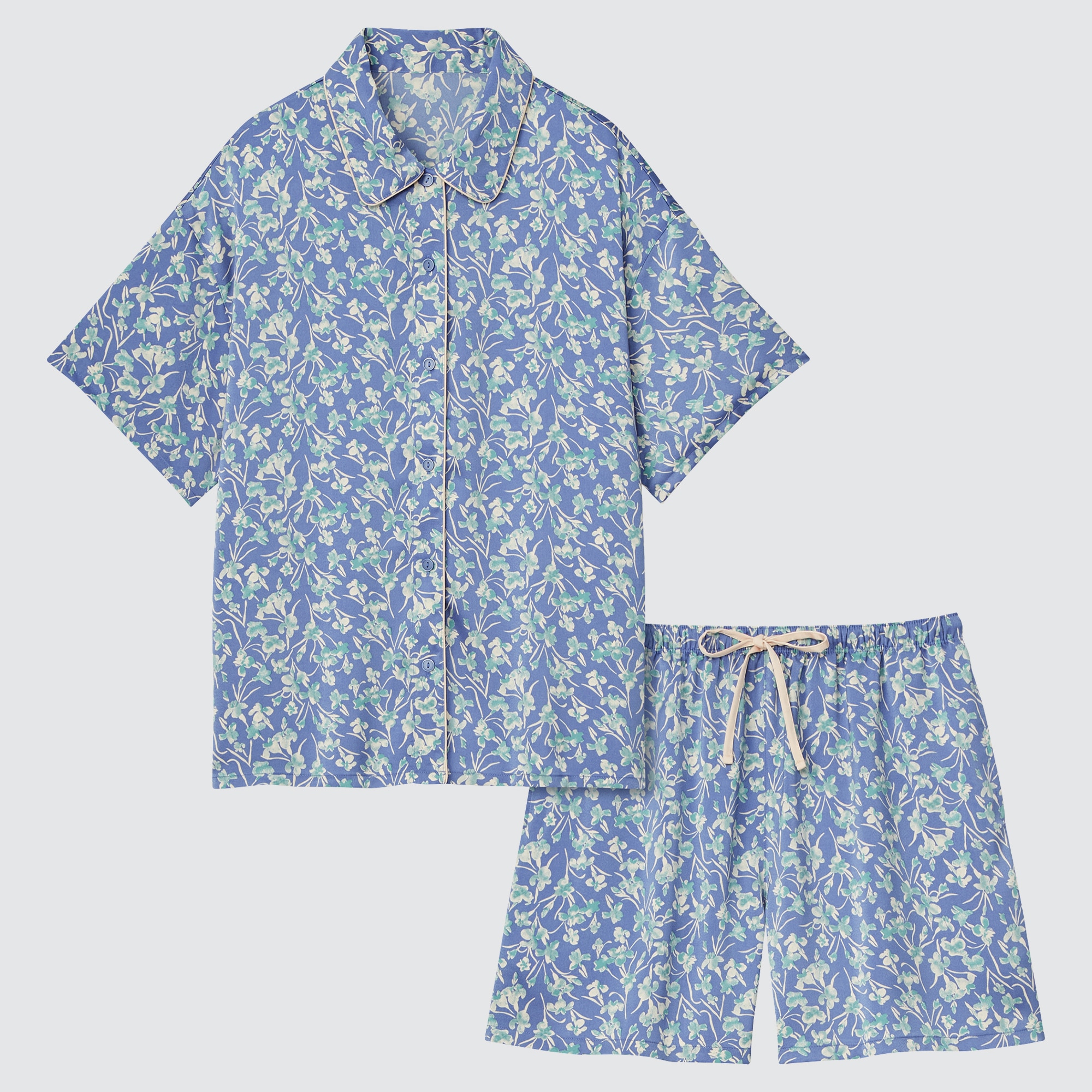 WOMEN S SATIN PAJAMAS SHORT SLEEVE UNIQLO PH