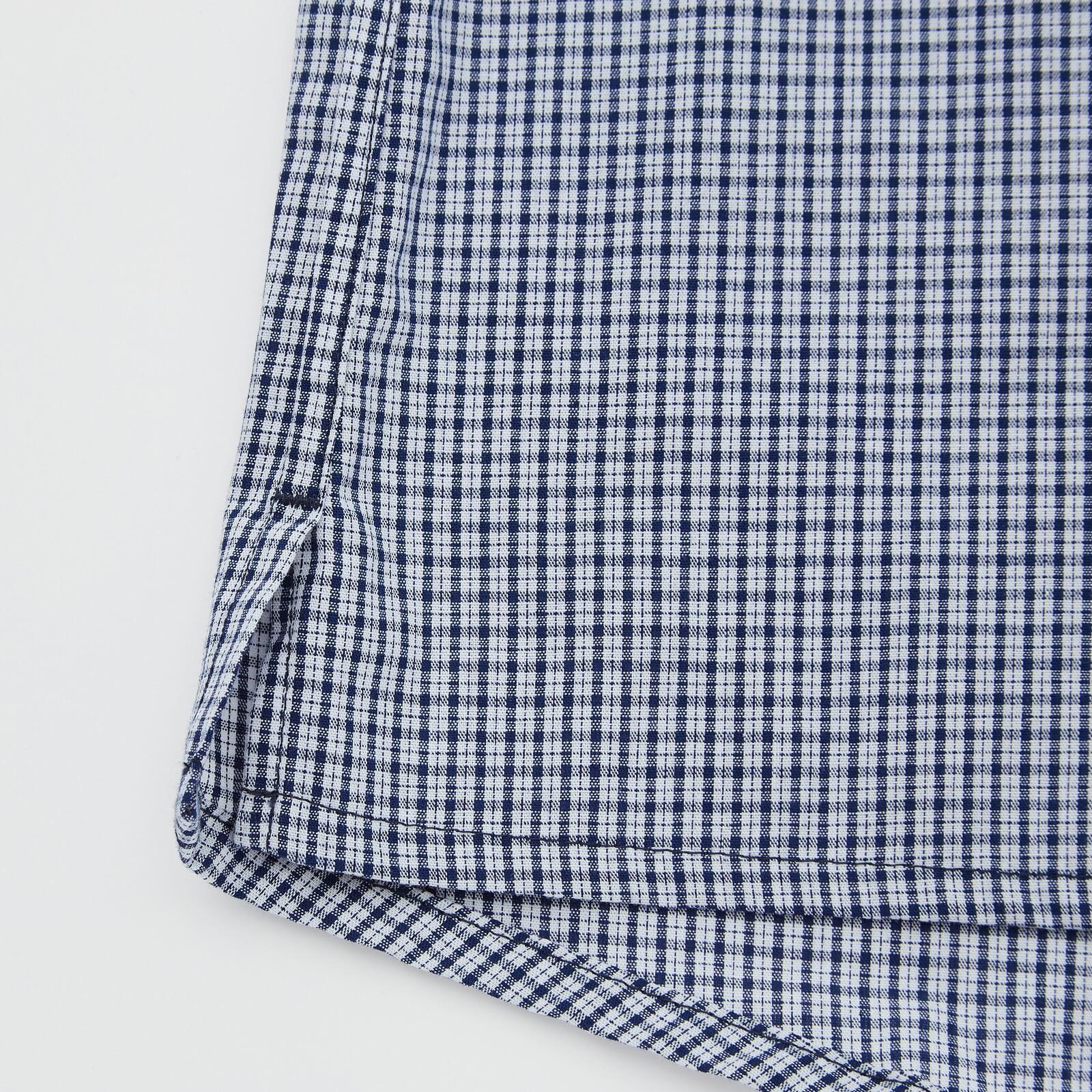 Men S Woven Checked Trunks Uniqlo Id