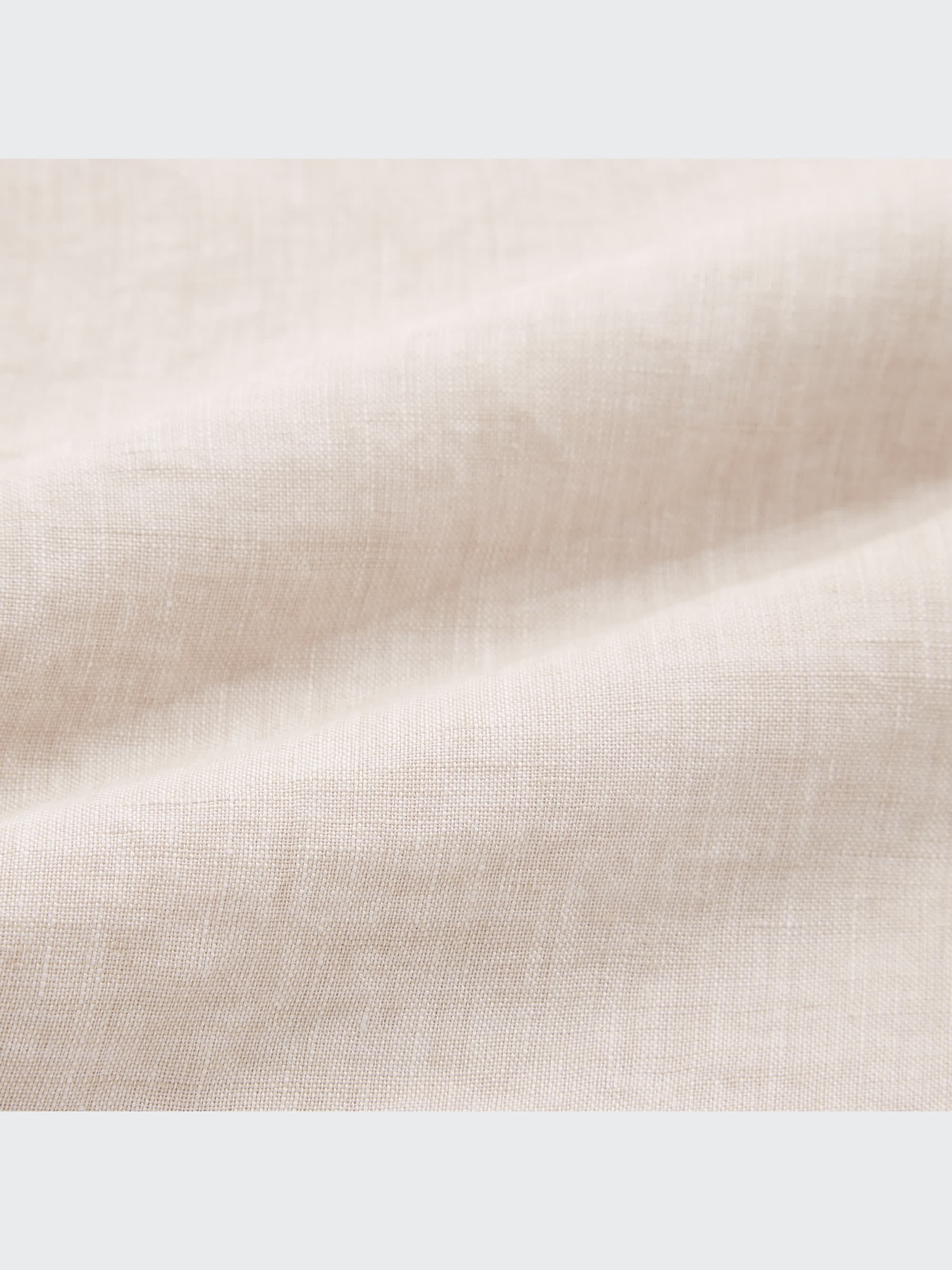 UNIQLO スタンドカラー長袖シャツ　白ホワイトプレミアムリネンリネン100% UNIQLO - UNIQLO スタンドカラー長袖シャツ 白ホワイトプレミアム