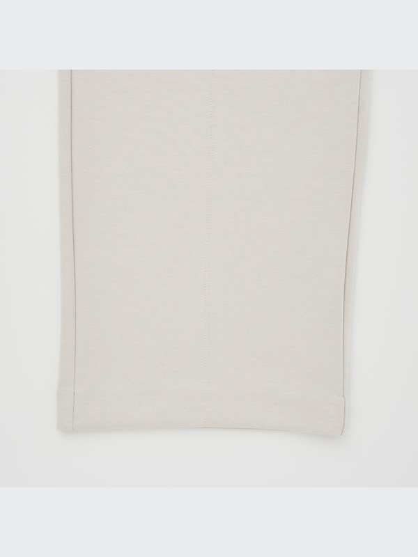 Stretch Double Face Straight Pants