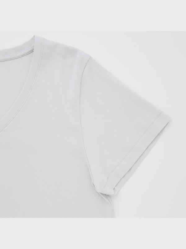 Supima Cotton V Neck Short Sleeve T-Shirt