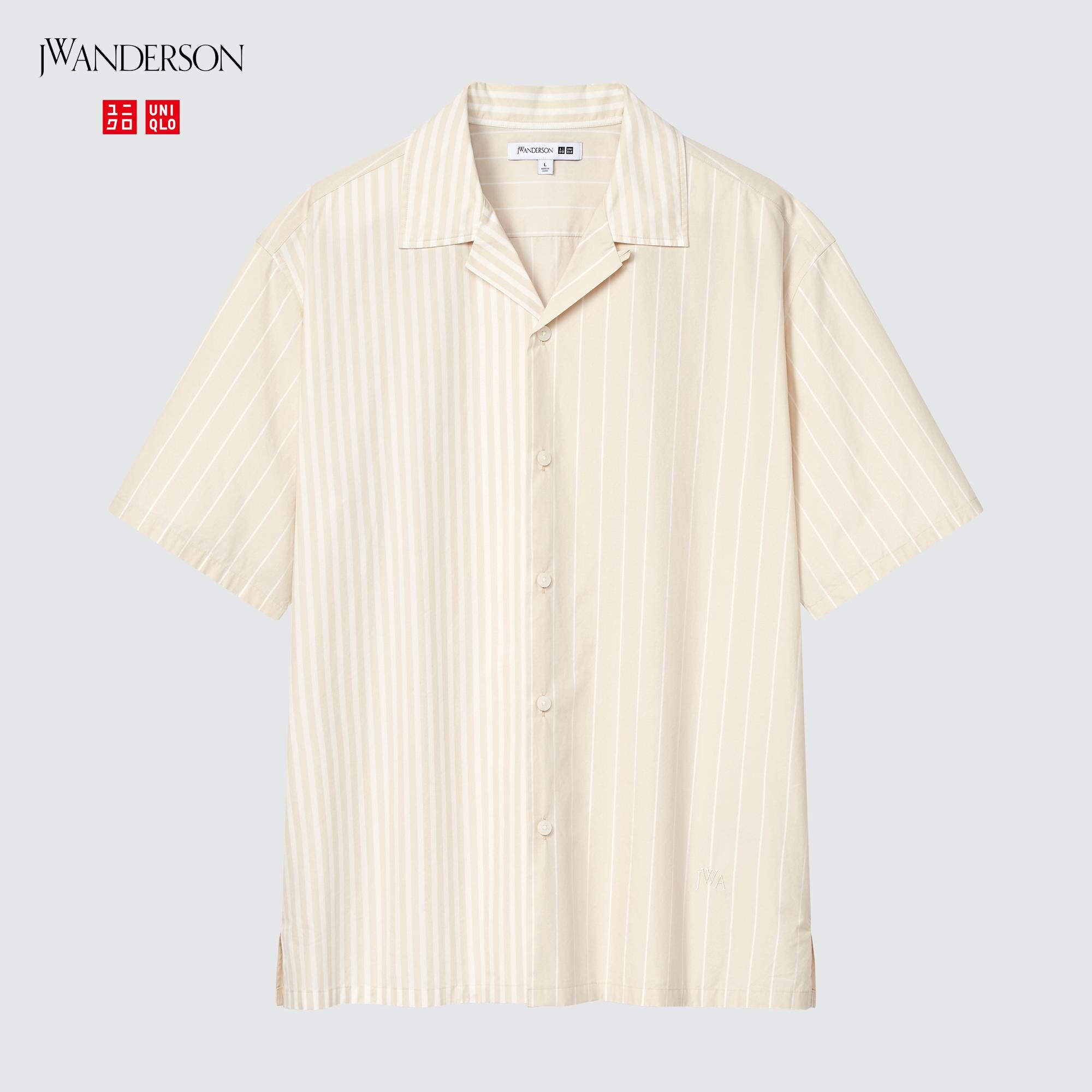 MEN'S OVERSIZED STRIPED SHIRT UNIQLO 