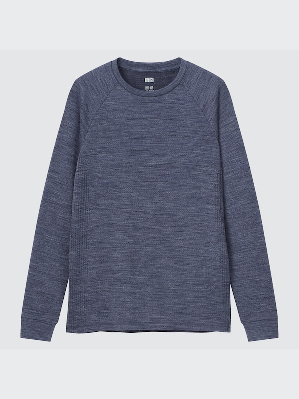 ウールブレンドドライTシャツ(長袖) +S