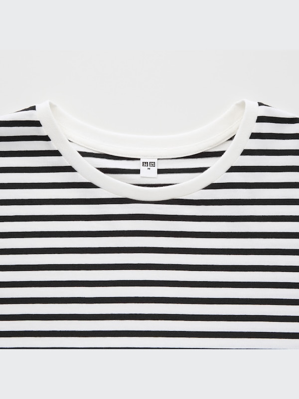 スムースコット�ンシャツテールボーダーT（長袖）