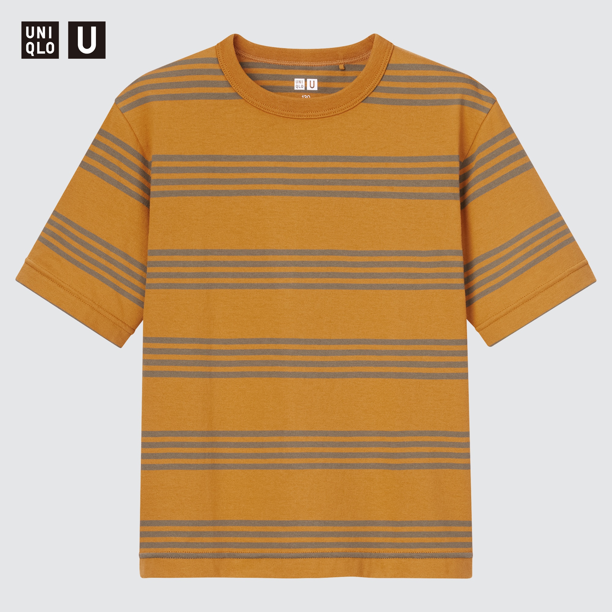 ユニクロ公式 | ボーダークルーネックTシャツ（半袖）