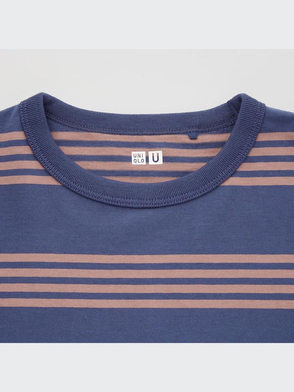 ボーダークルーネックTシャツ（半袖）
