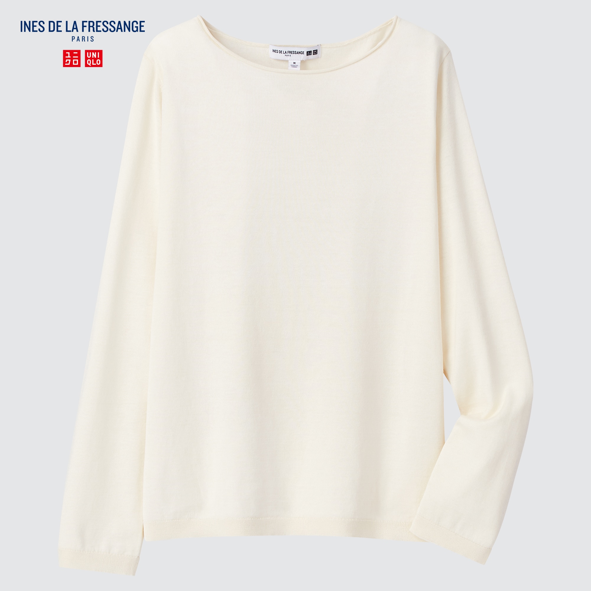 Uniqlo White Sweater Womens Fashion Tops Longsleeves on Carousell