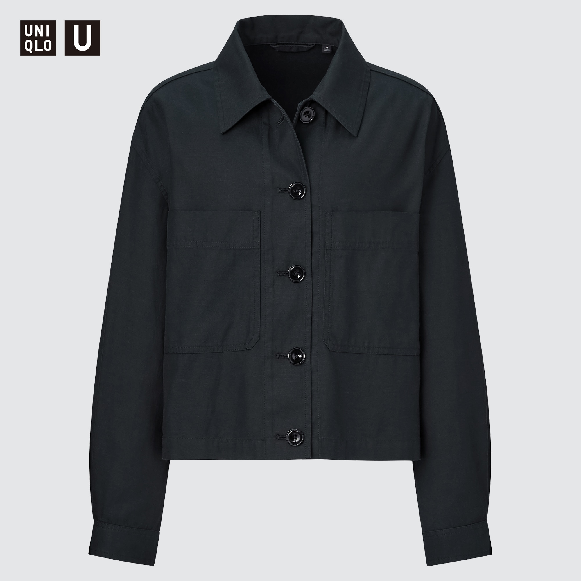 Uniqlo Windbreaker Jacket Hooded Water Resistant Breathable Black Size XS   eBay