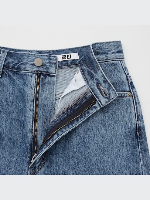 WOMEN'S UNIQLO U WIDE LEG JEANS UNIQLO SG