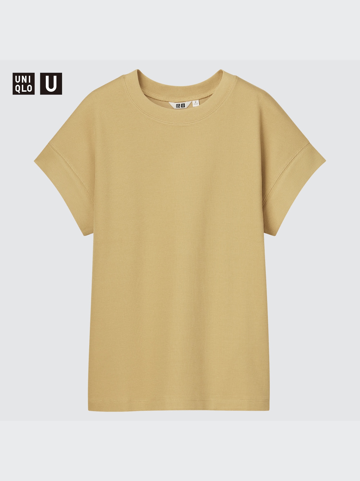 半袖Tシャツ ポケット　ボーダー　UNIQLO ユニクロ　トップス　黄色 ユニクロ公式 | スラブポケツキクルーネックT（半袖）(メンズ)