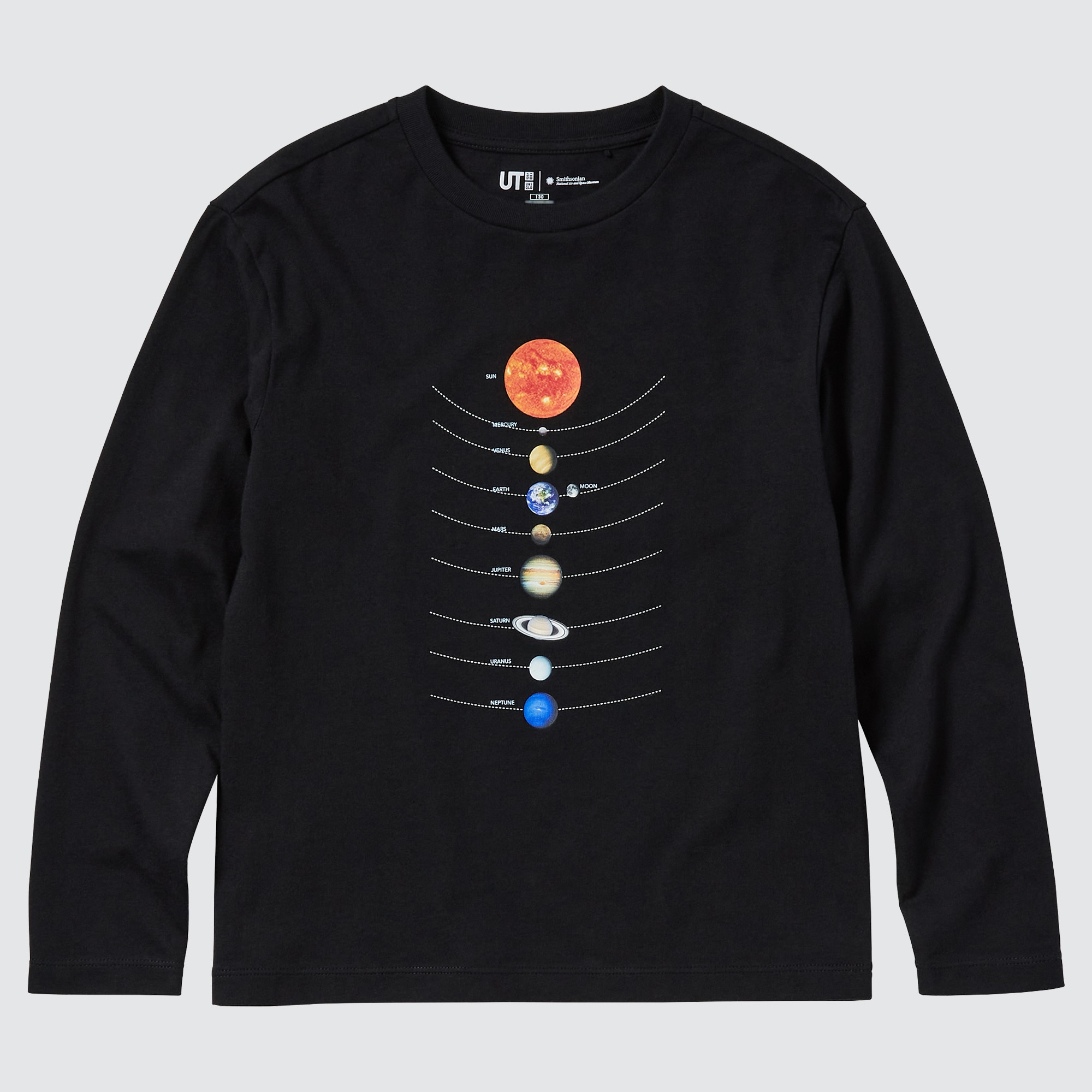 KIDS スミソニアン国立航空宇宙博物館 UT グラフィックTシャツ（長袖）