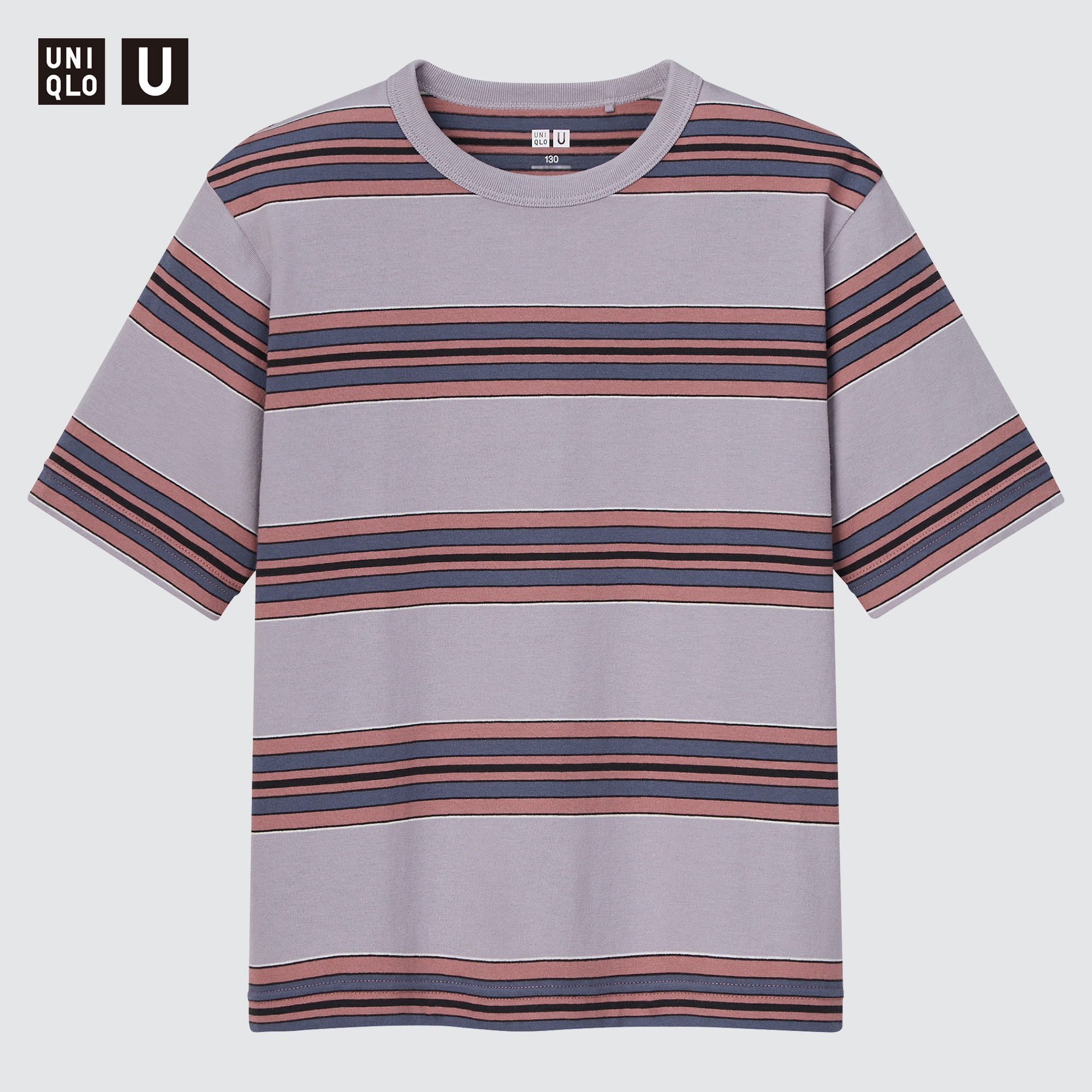 KIDS ボーダークルーネックTシャツ（半袖）のサムネイル