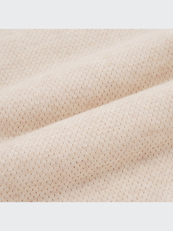 コットンメッシュボディスーツ（ノースリーブ）