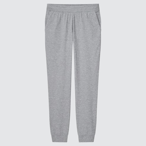 ANN2524: uniqlo women L size jogger/ uniqlo light grey jogger pants,  Women's Fashion, Bottoms, Other Bottoms on Carousell