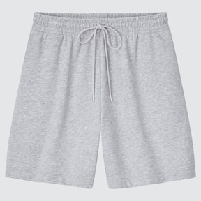 Topshop sweat shorts in gray