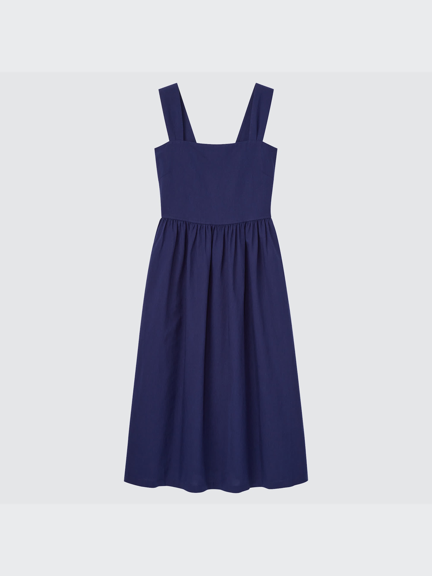 uniqlo linen blend shirring sleeveless dress Women's Linen Blend Shirring Dress (Sleeveless)