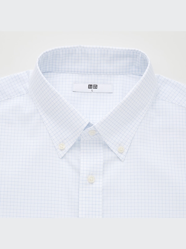 ファインクロスチェックシャツ（ボタンダウンカラー・長袖）22年春秋モデル