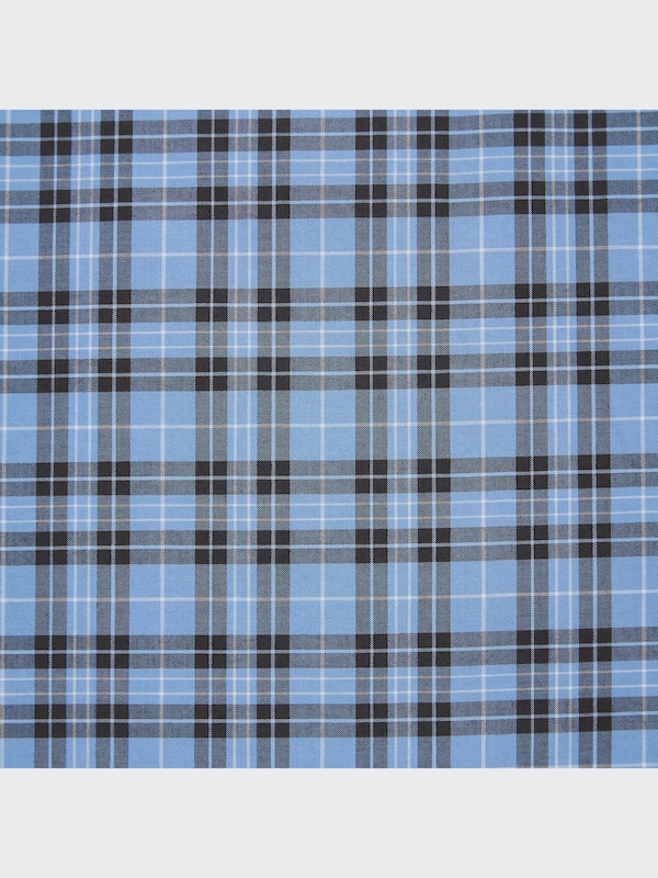 Kemeja Extra Fine Cotton Broadcloth Kotak