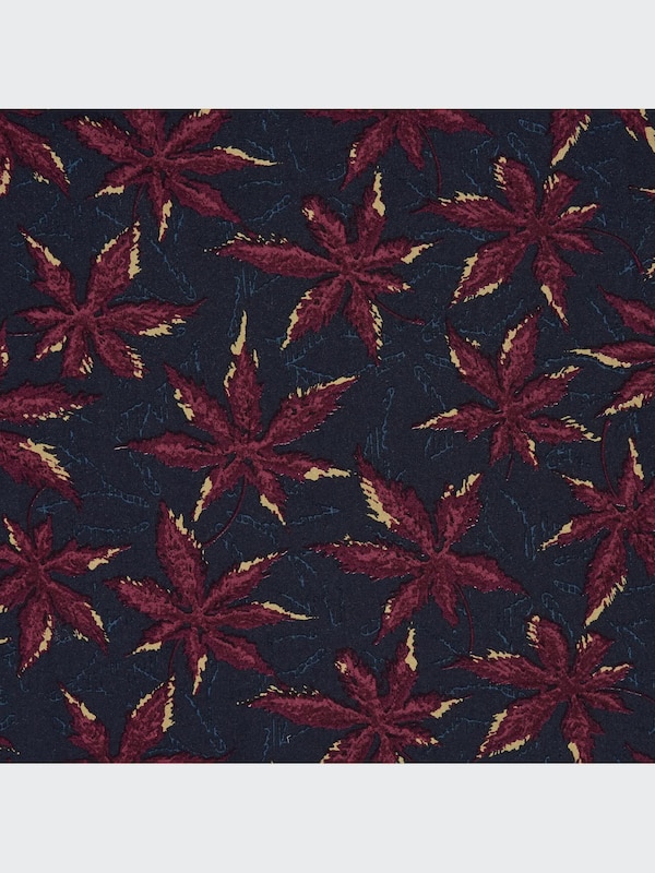 Kemeja Motif Unsodo Kerah Terbuka