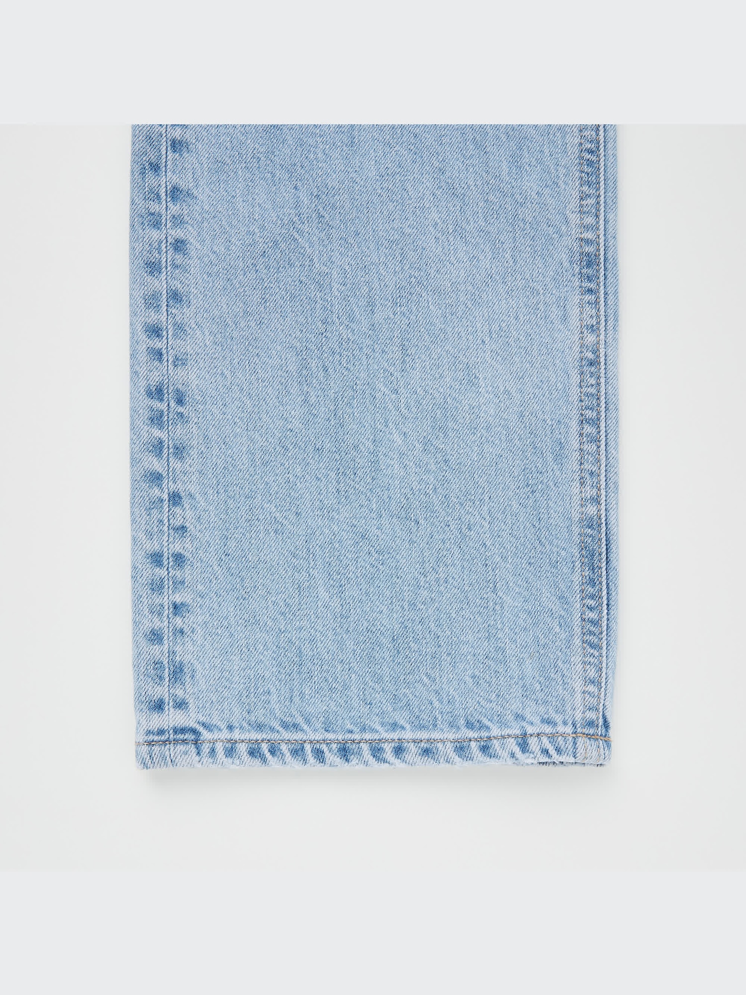 ユニクロ公式 | ストレートハイライズジーンズ（ダメージ・丈