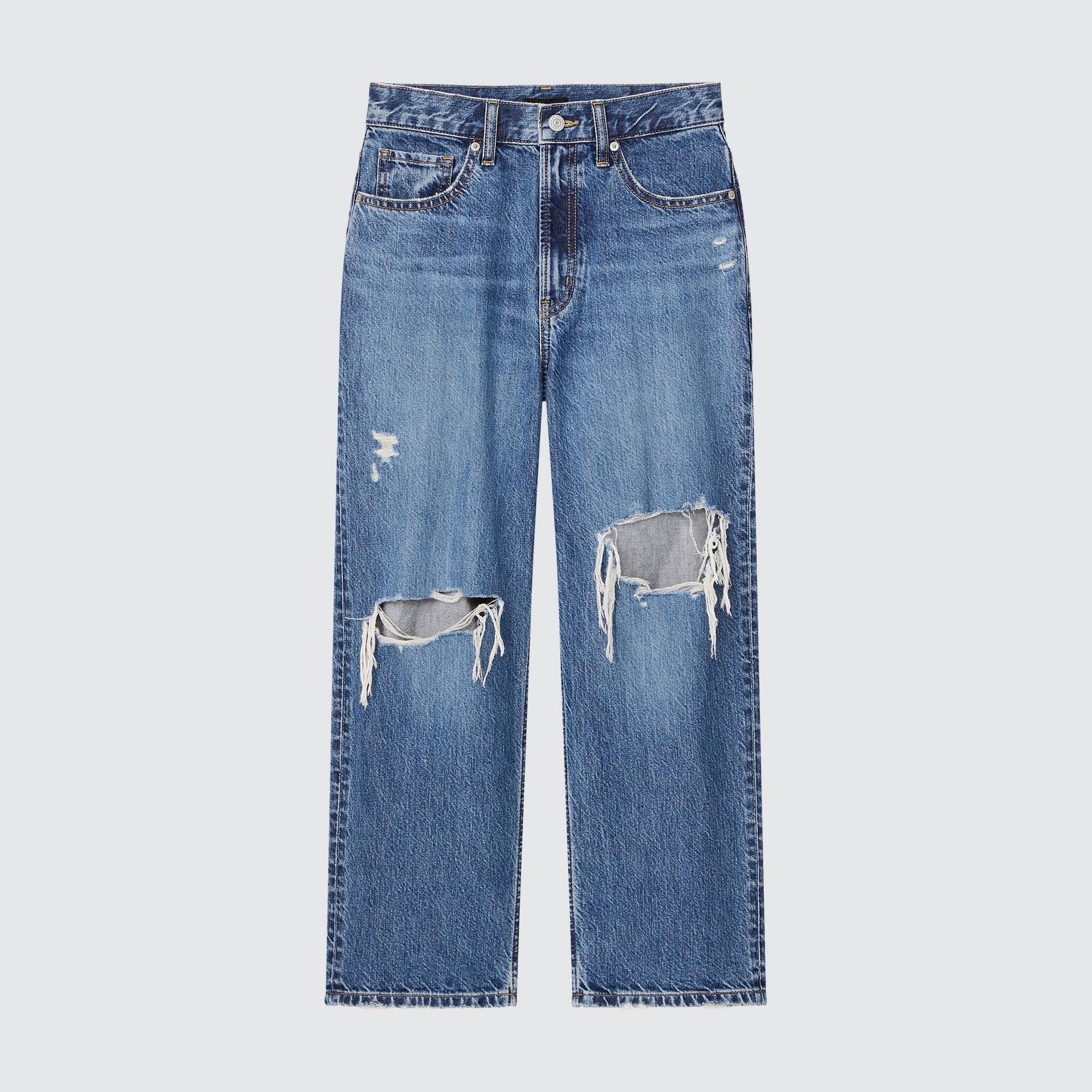 Uniqlo 2025 cropped jeans