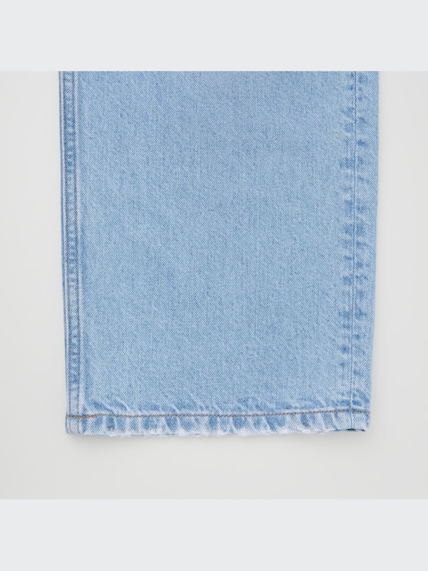 Quần Jean Lửng Dáng Rộng (Damaged)