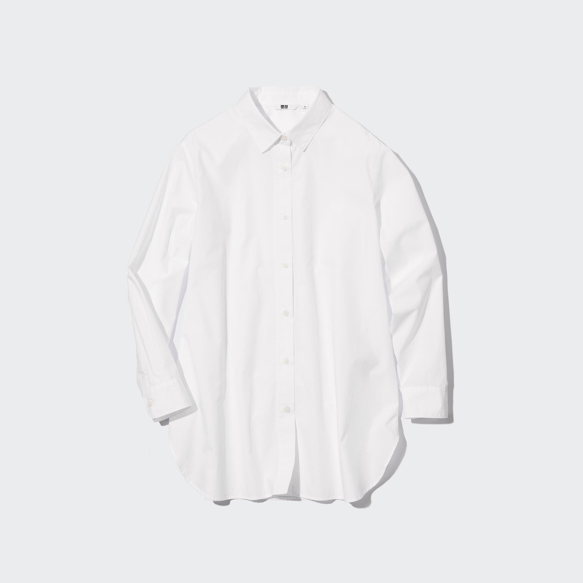 DÀNH CHO NAM ÁO SƠ MI EXTRA FINE COTTON DÀI TAY  UNIQLO VN