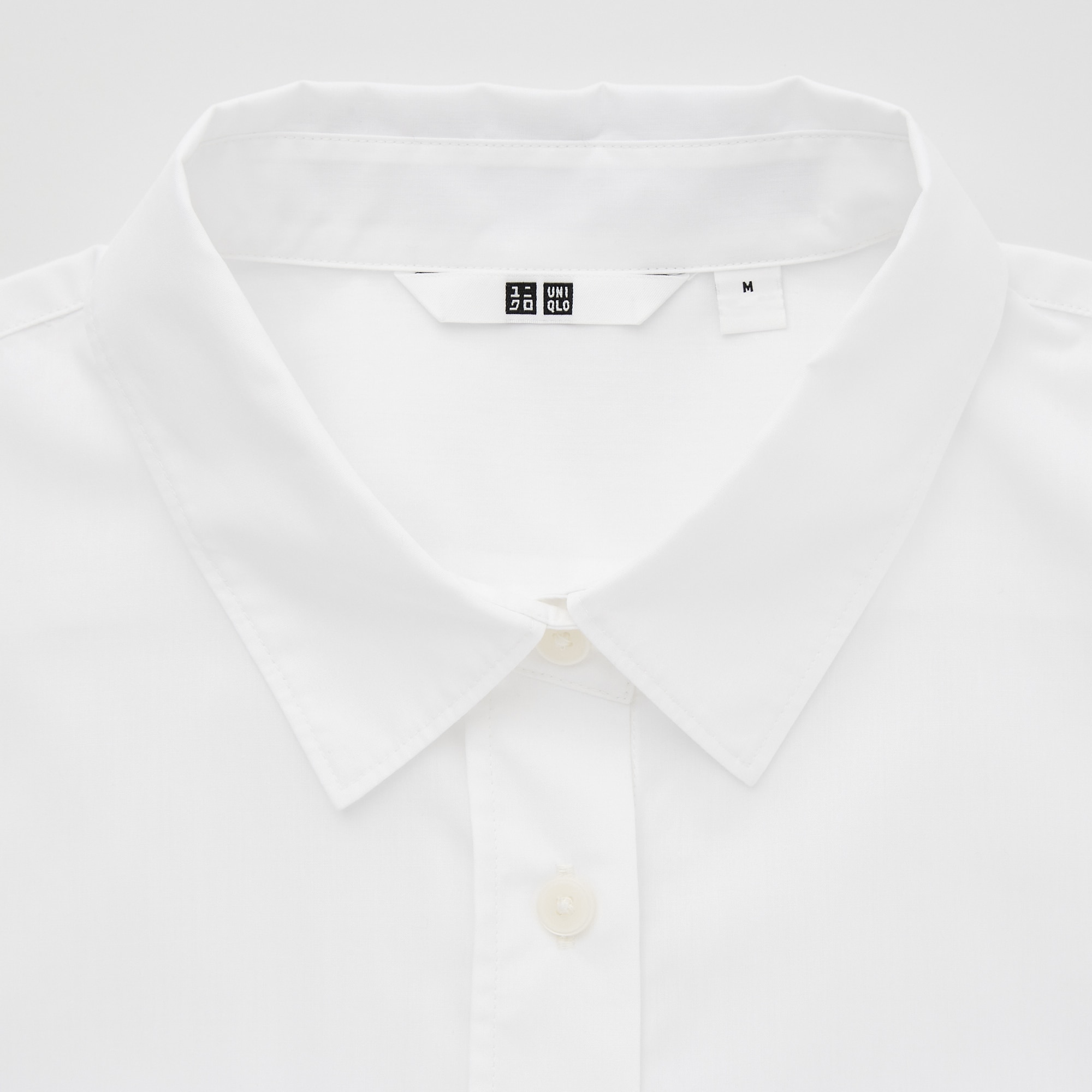 Uniqlo white dress on sale shirt