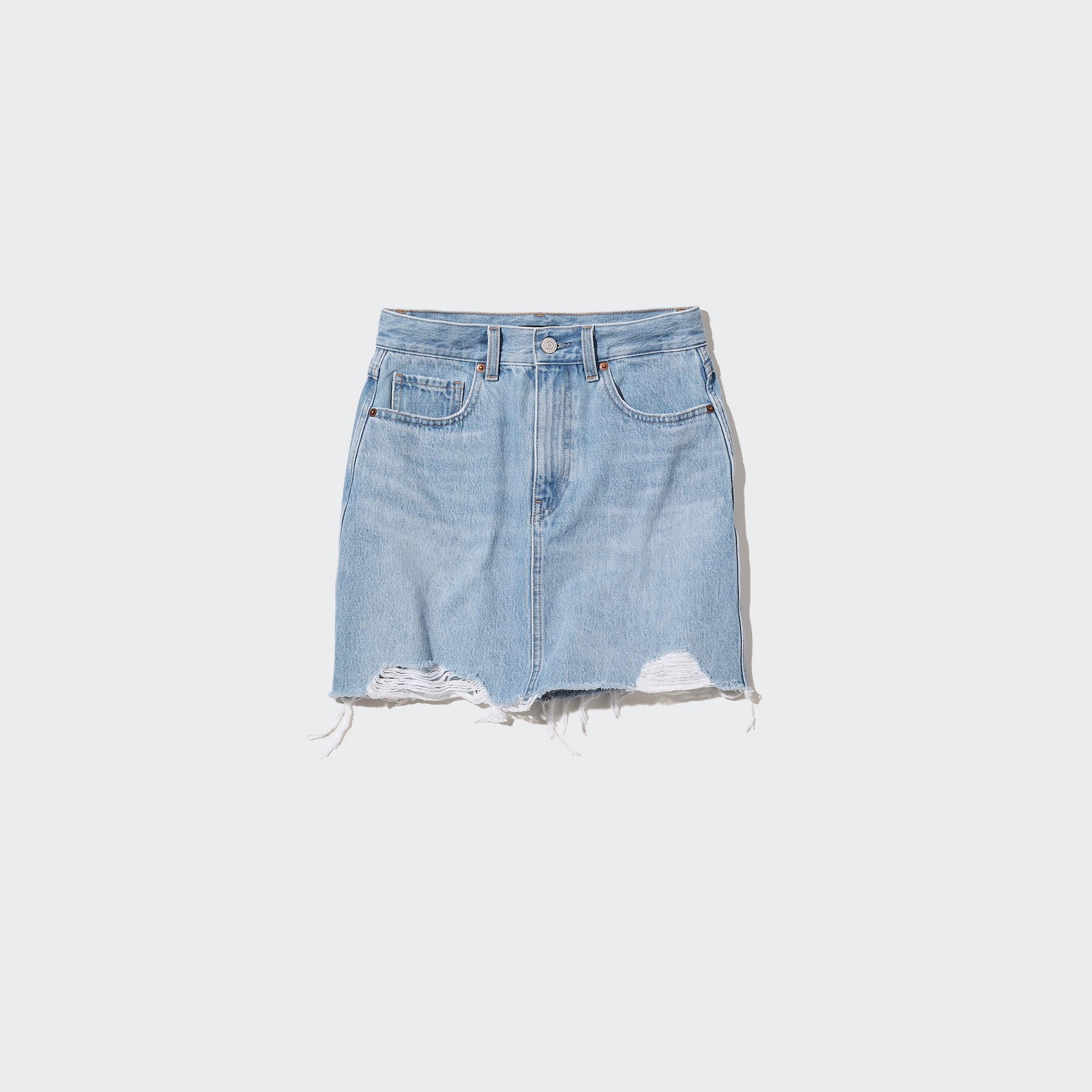 Uniqlo cheap jean shorts