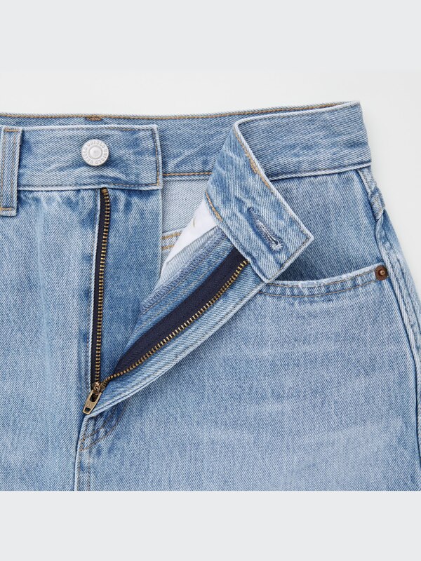 Denim Mini Skirt