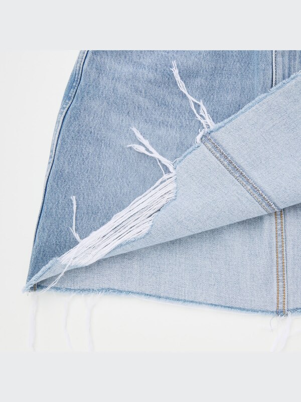 Denim Mini Skirt