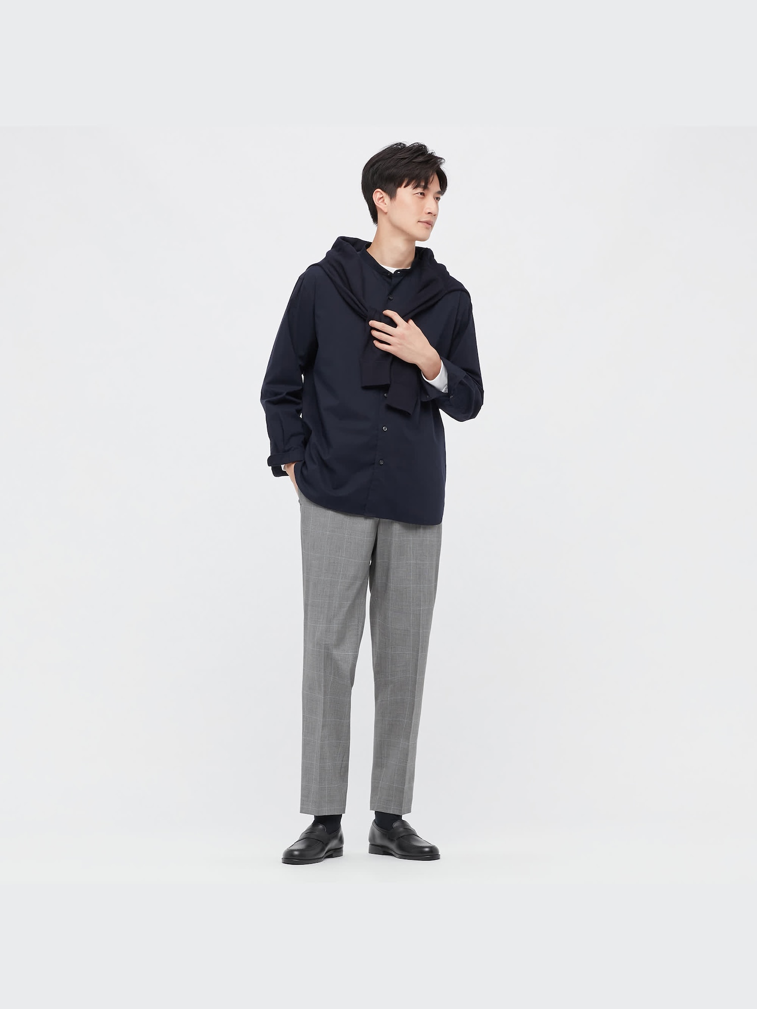 ユニクロ公式 | スマートアンクルパンツ2WAYストレッチ（グレン