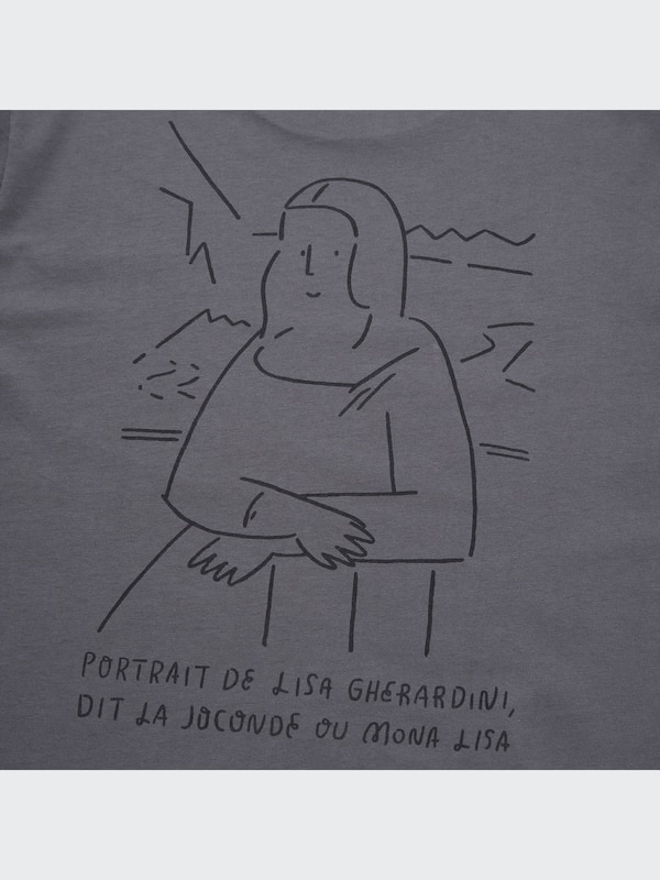 ルーヴル美術館 × 長場雄 UT グラフィックTシャツ（半袖・レギュラーフィット）