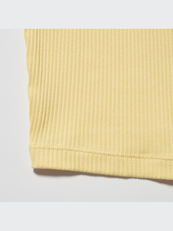 Ribbed Cropped Tank Top