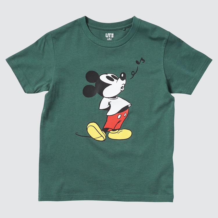 ユニクロ公式 KIDS ミッキー スタンズ UT グラフィックTシャツ（半袖）