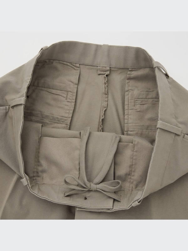 スマートアンクルパンツ2WAYストレッチ（コットン・丈長め76cm）