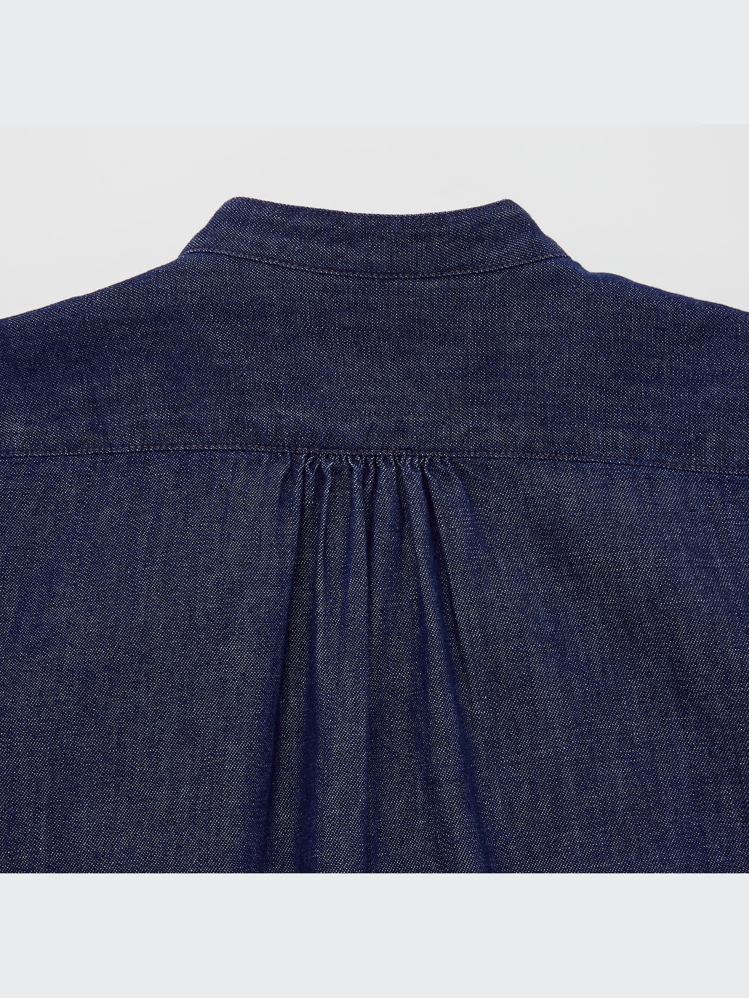 ユニクロ公式 | GIRLS ギャザーデニムワンピース（長袖）